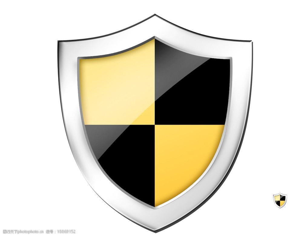 盾形标志图片