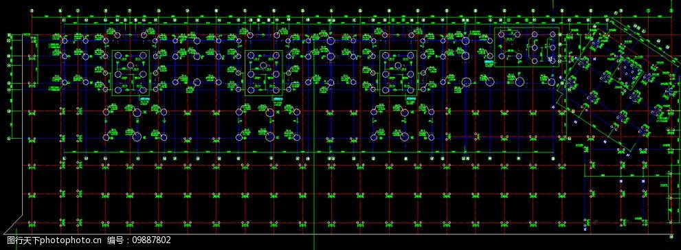 地下室桩位平面布置图图片