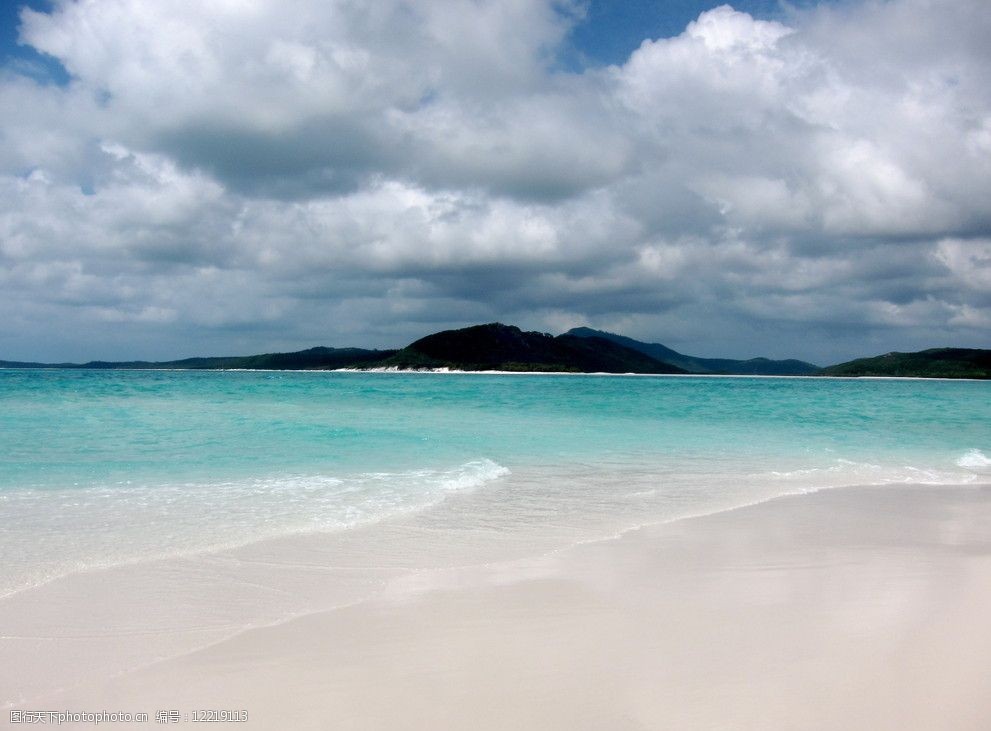 海邊 沙灘 小島 藍天白雲 烏雲 旅遊度假 自然風景 自然景觀 攝影 72