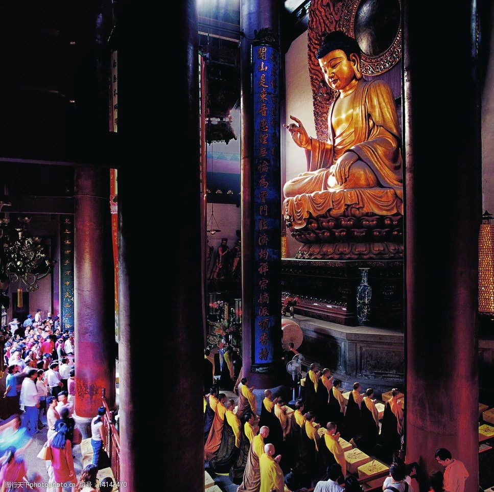 庙堂大佛图片